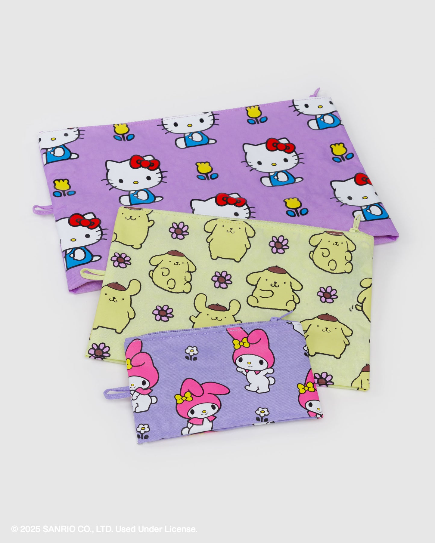Baggu Go Pouch Set - Hello Kitty and Friends Florals