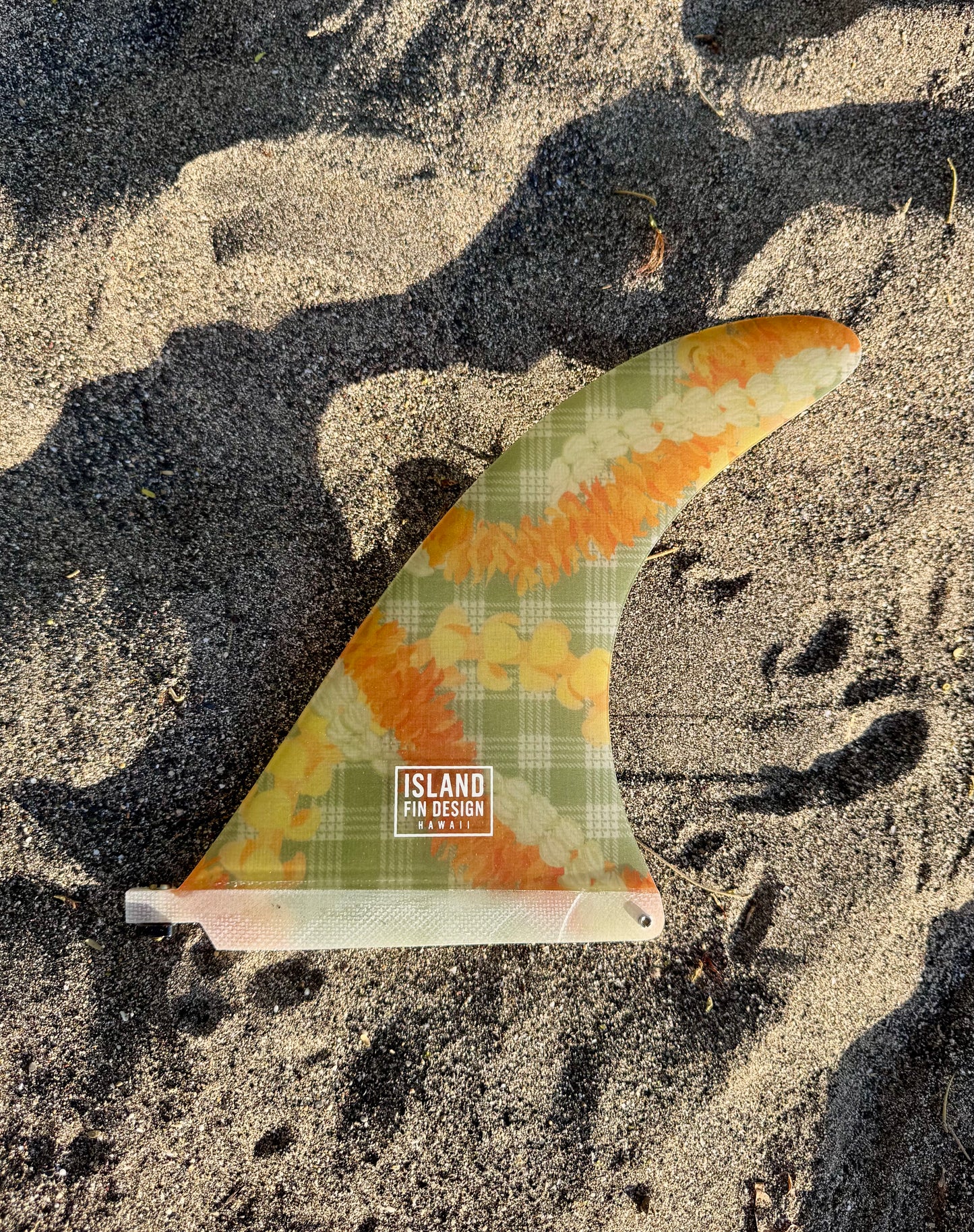 Island Fin Design Islander Fin - Sage Palaka Lei