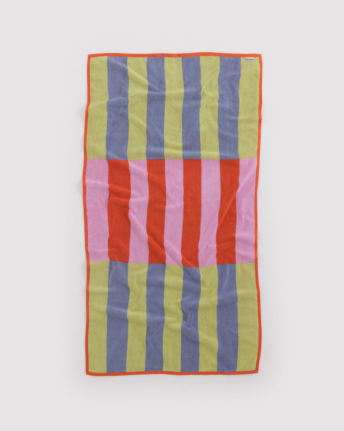 Baggu Bath Towel - Pool Stripe