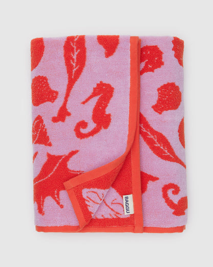 Baggu Bath Towel - Sea Shells