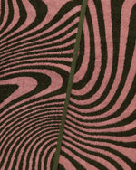 Bath Towel - Trippy Swirl Salmon