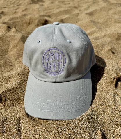 GL x Aloha to Zen Embroidered Dad Hat - Purple Embroidery