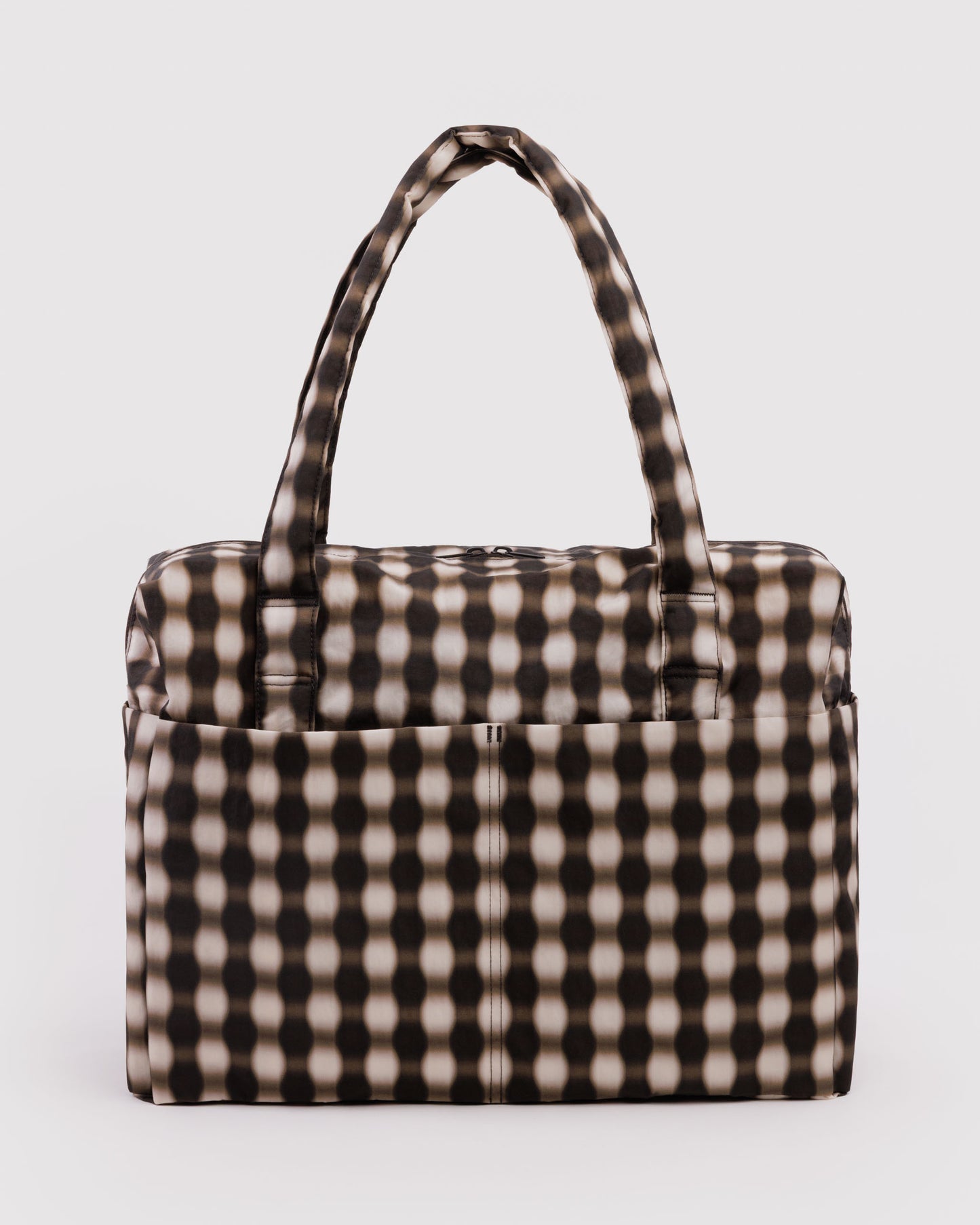 Baggu Cloud Carry-On Bag - Blurred Gingham