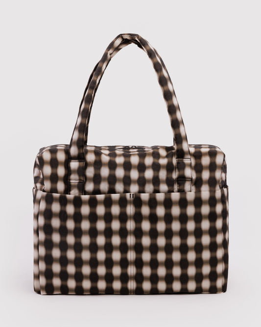 Baggu Cloud Carry-On Bag - Blurred Gingham