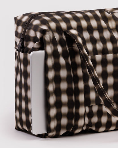 Baggu Cloud Carry-On Bag - Blurred Gingham