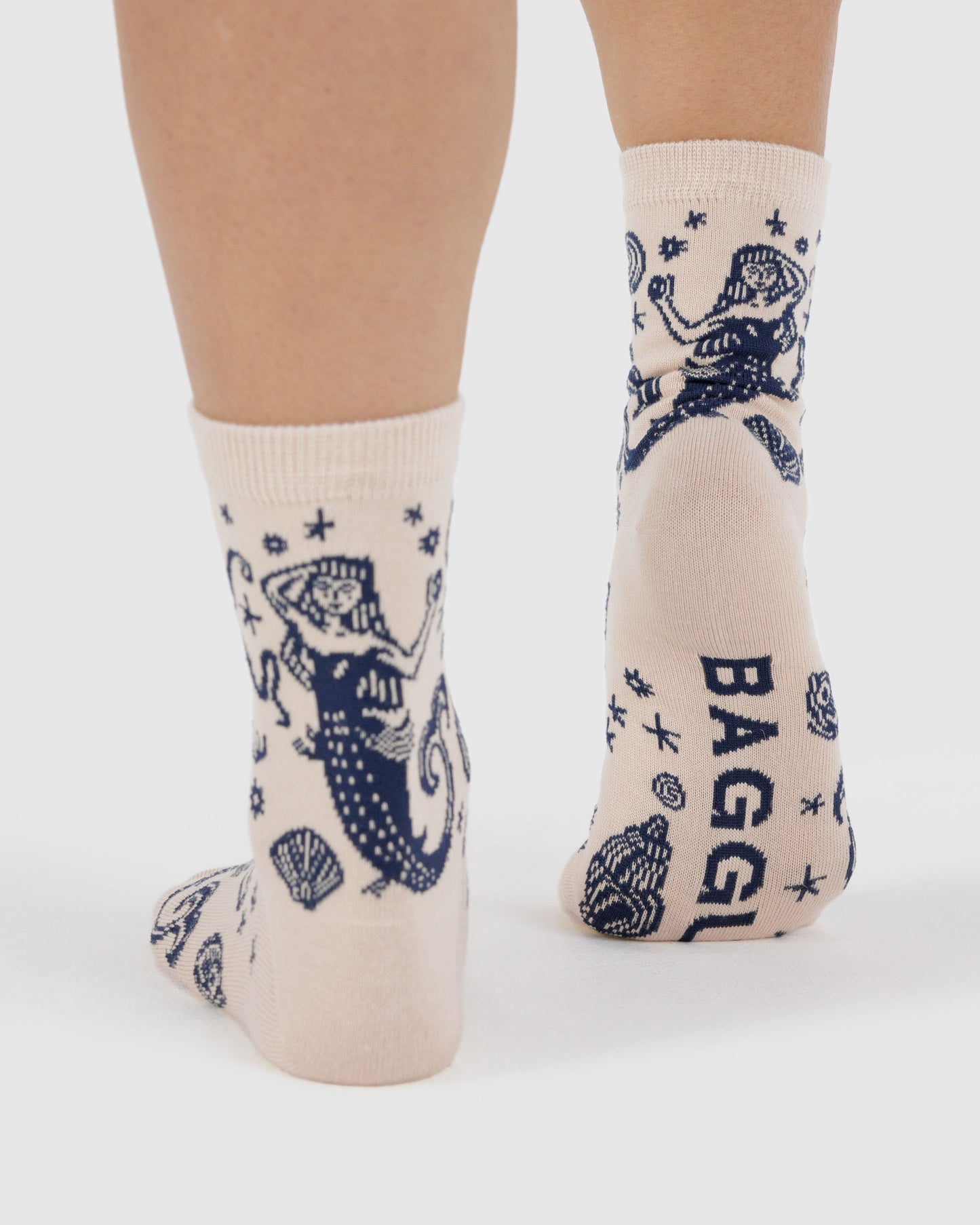 Baggu Crew Sock - Mermaid