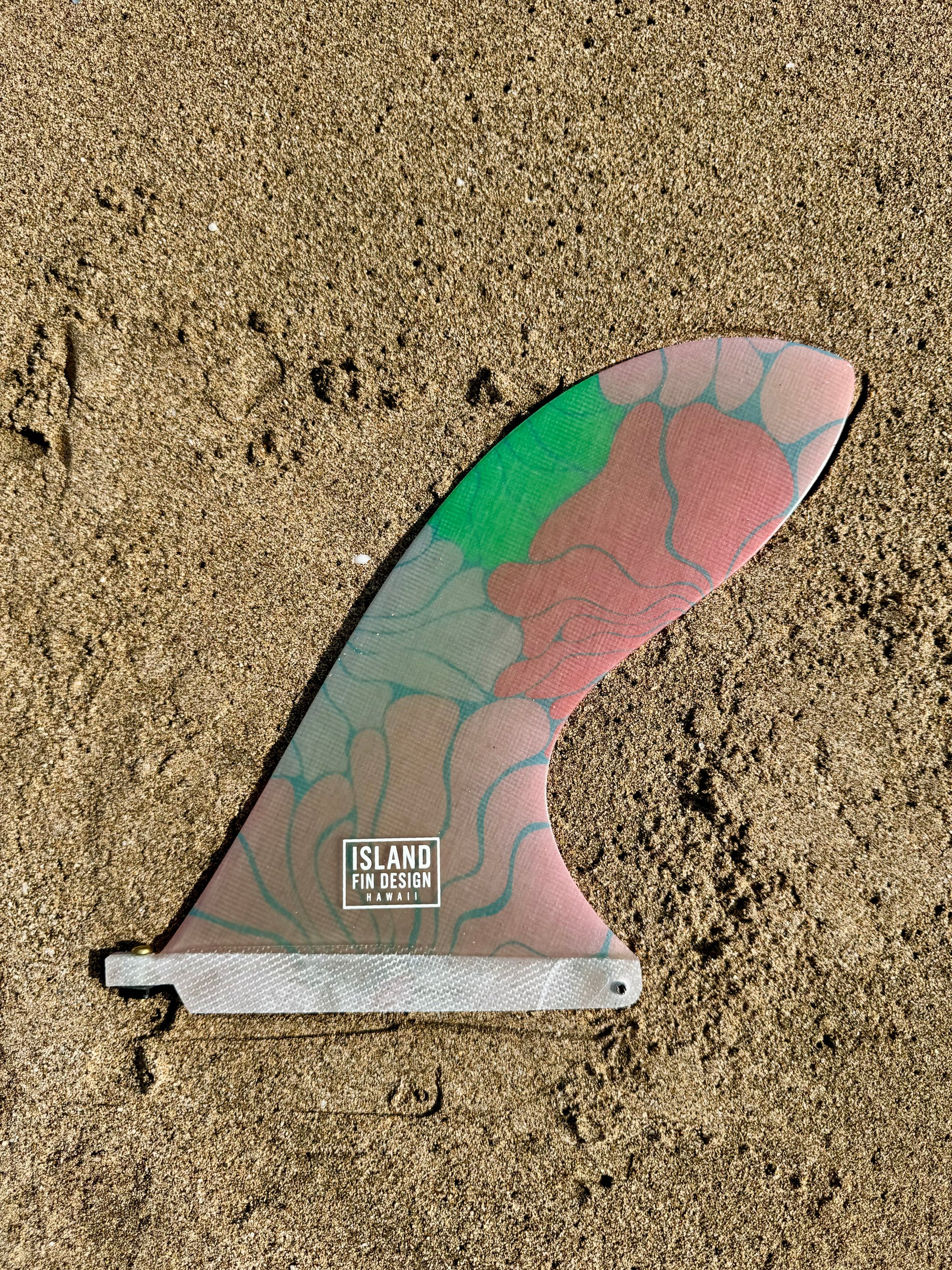 Island Fin Design - Pau Hana Fin - Retro Daisies