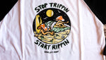 GL x Loindaflow Stop Trippin Unisex 3/4 Sleeve Raglan Tee