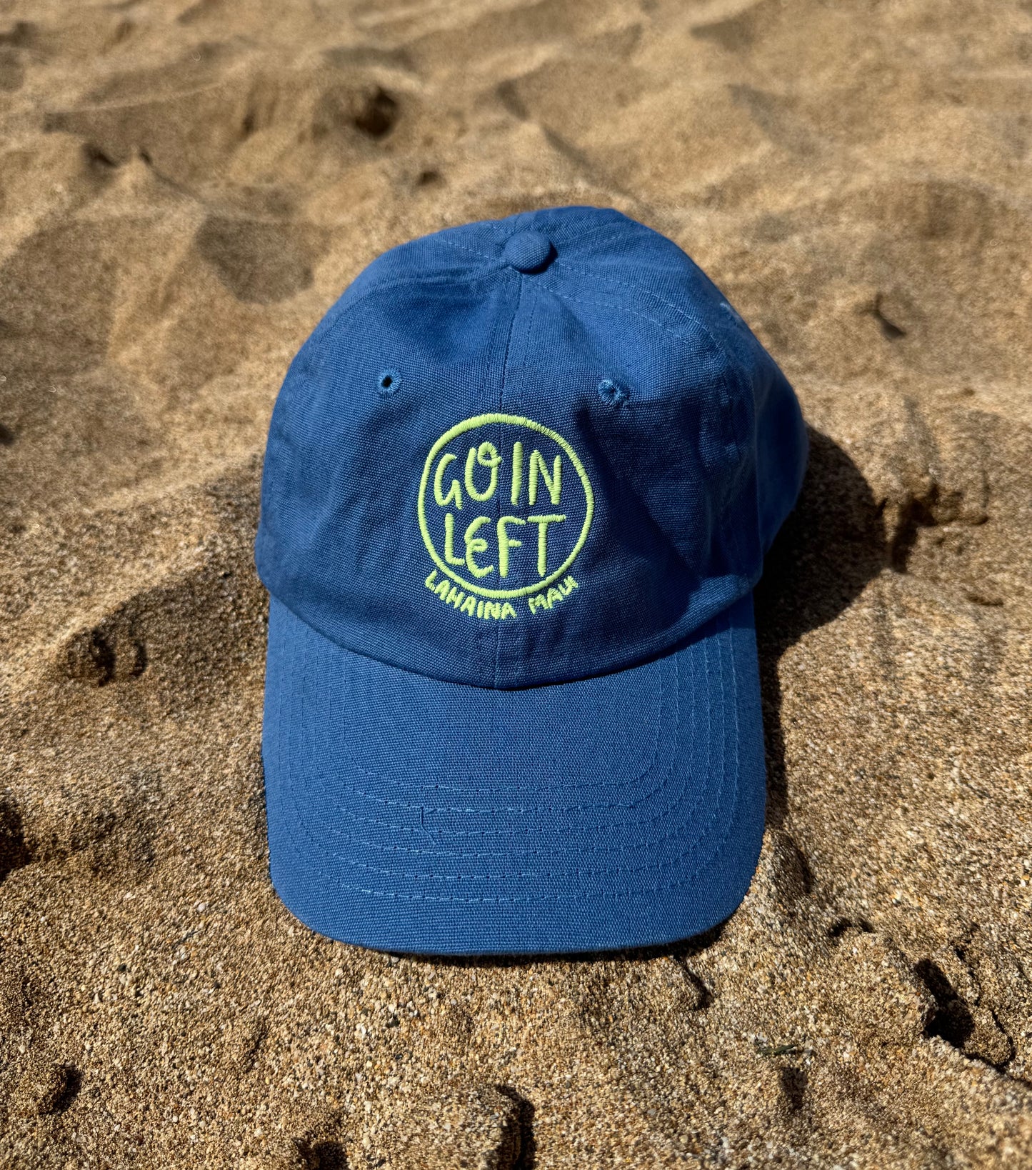 GL x Aloha to Zen Embroidered Dad Hat - Green Embroidery