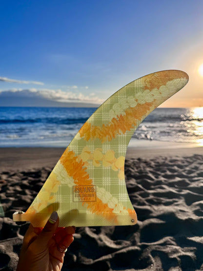 Island Fin Design Islander Fin - Sage Palaka Lei
