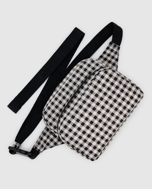 Baggu Fanny Pack - Black & White Gingham