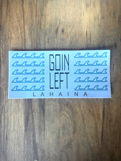 Goin Left Logo Sticker Pack of 3