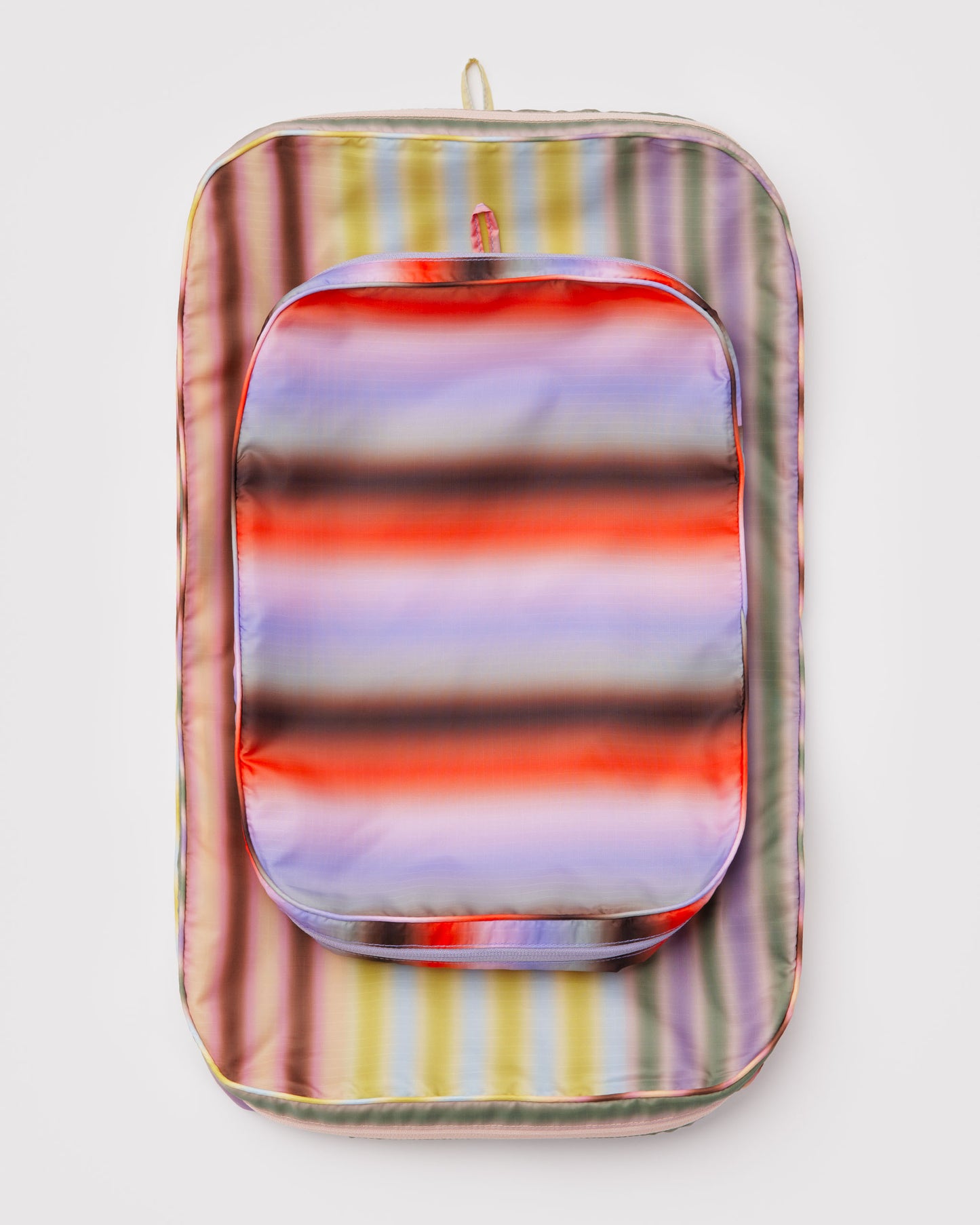 Baggu Large Packing Cube Set - Gradient Stripes