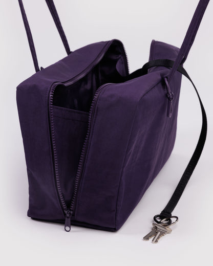 Baggu Medium Nylon Bowler Bag - Fig