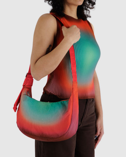 Baggu Medium Nylon Crescent Bag - Rain