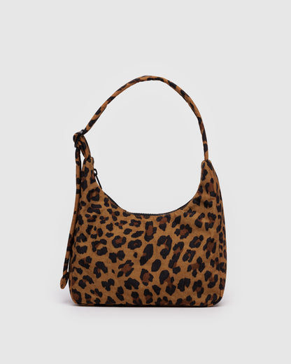 Baggu Mini Nylon Shoulder Bag - Leopard