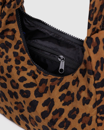 Baggu Mini Nylon Shoulder Bag - Leopard