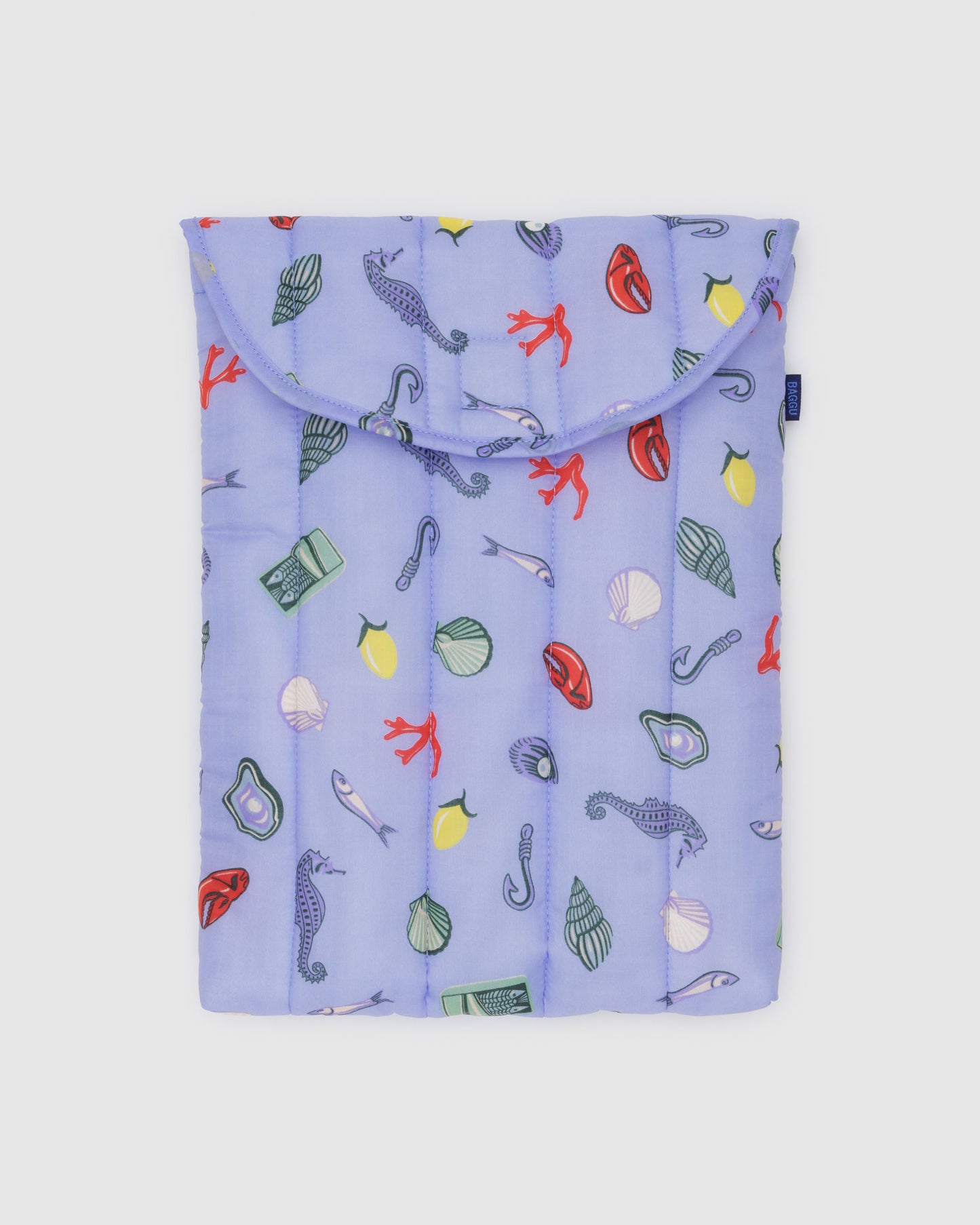 Baggu Puffy Laptop Sleeve 13"/14" - Sea Charms