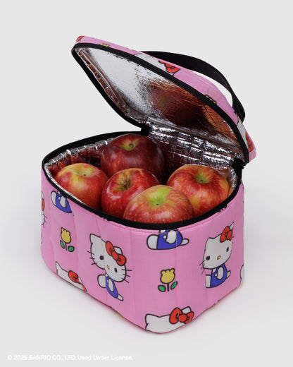 Baggu Puffy Lunch Bag - Hello Kitty Pink