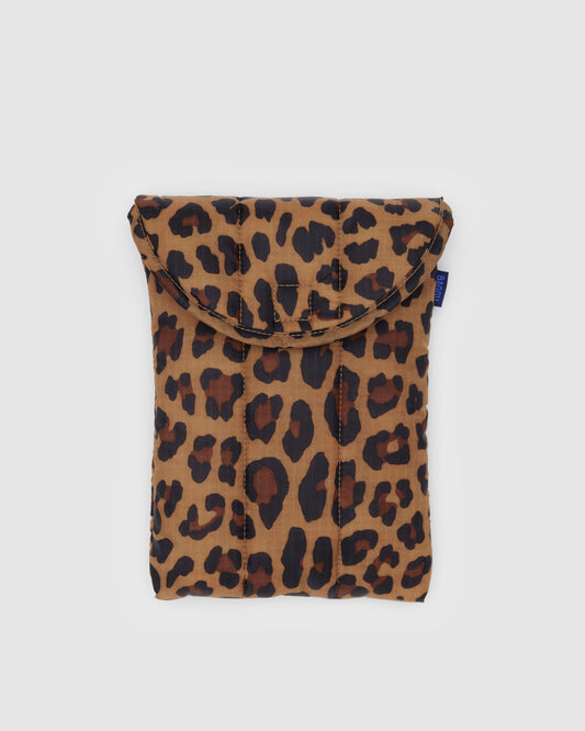 Baggu Puffy Tablet Sleeve 8" - Leopard