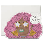 Disco Glam Let's Party Birthday Card