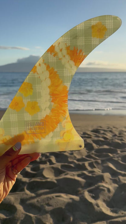 Island Fin Design Iwa Fin - Sage Palaka Lei
