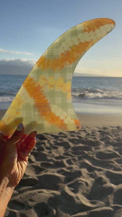 Island Fin Design Islander Fin - Sage Palaka Lei