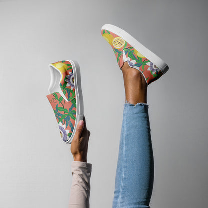 Women’s Slip-On Canvas Shoes - Liliko'i