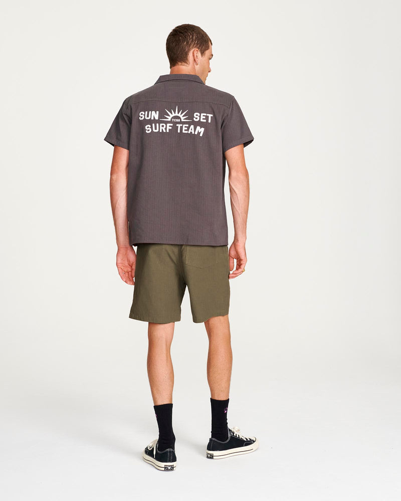 TCSS Cruiser Linen Walkshort - Military