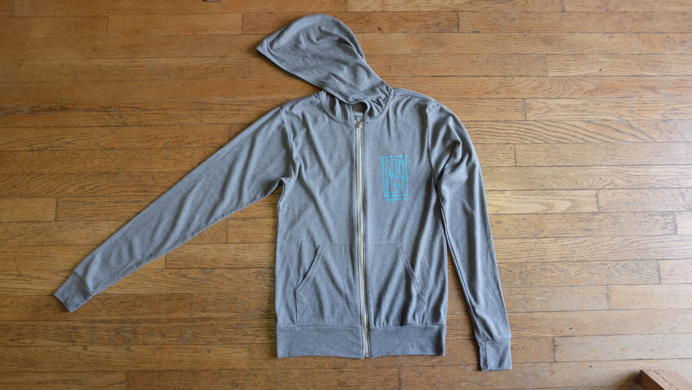 Goin Left Unisex Zip-Up Hoodie - OG/Fins
