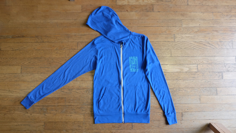 Goin Left Unisex Zip-Up Hoodie - OG/Fins