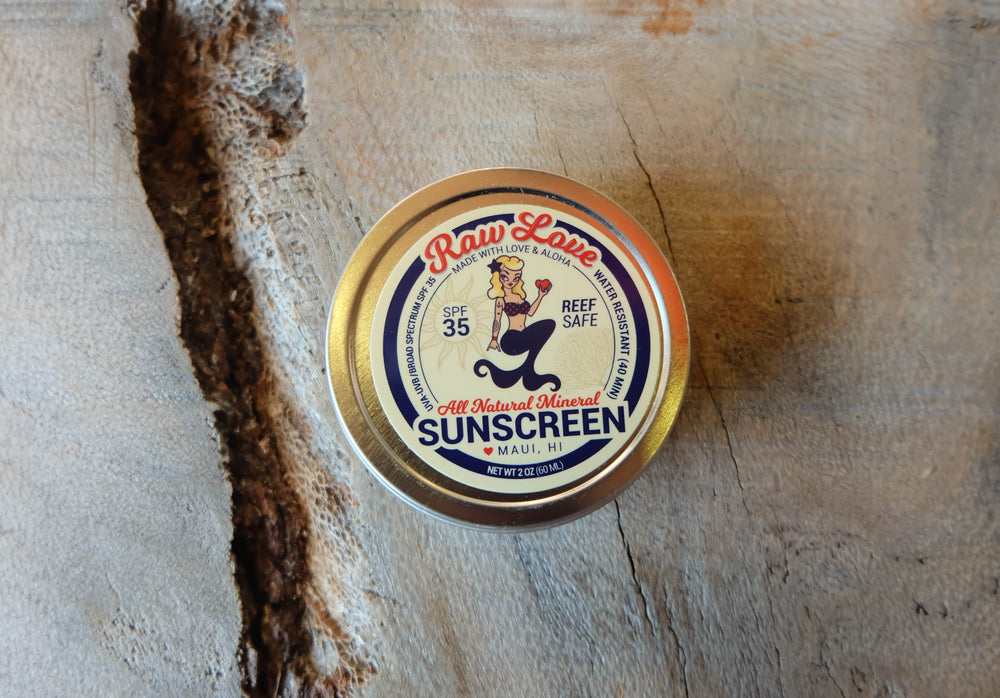 Raw Love Reef Safe Sunscreen