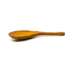 Teak Serving Spoon 7" Curvy Handle