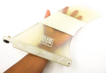 9.5 Leeward Fin - Clear/White