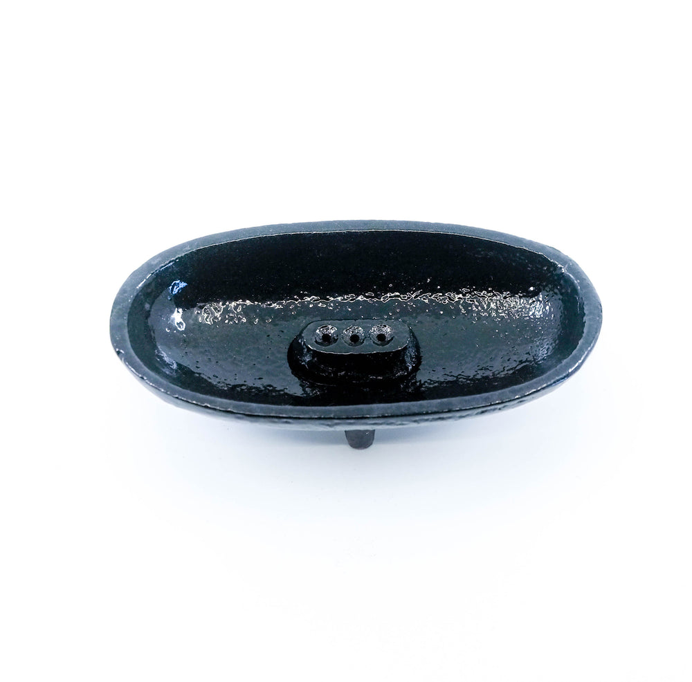 Cast Iron Canoe Incense Burner