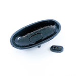 Cast Iron Canoe Incense Burner