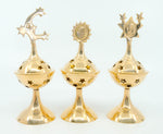Brass Celestial Incense Burner - Sun