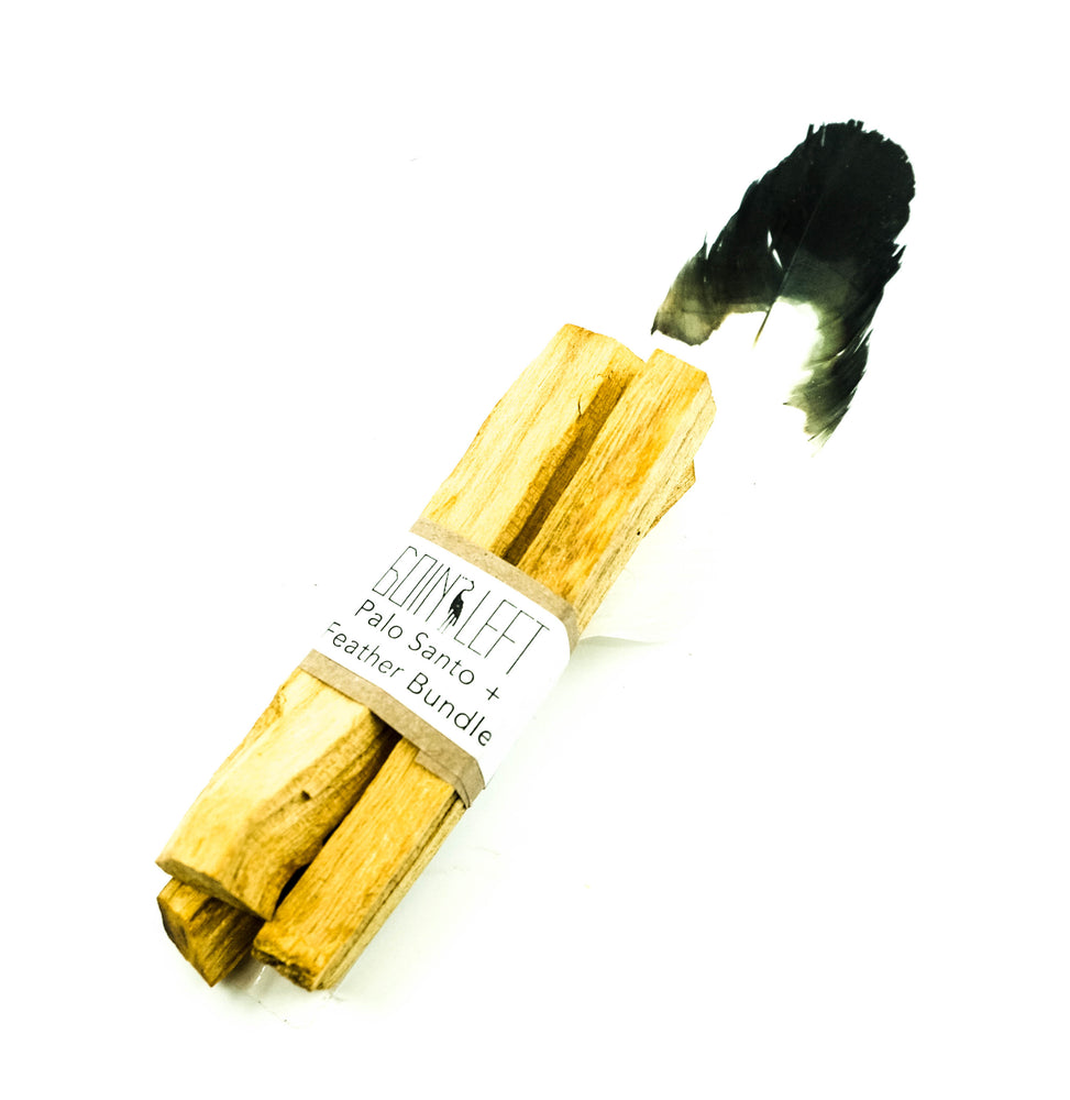 Palo Santo and Feather Bundle