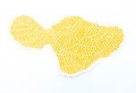Maui Map Stickers