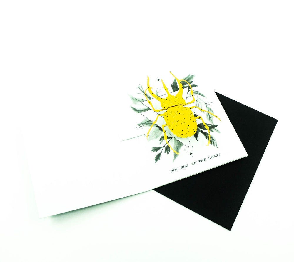 Beetle Pop-Up Card