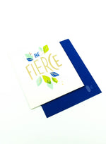 Tiger Be Fierce Pop-Up Card
