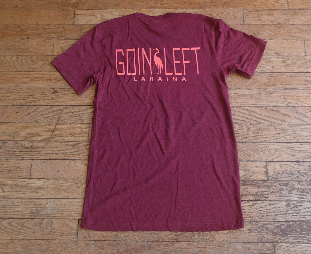 Goin Left Unisex Crew Neck Tee - OG/Egret