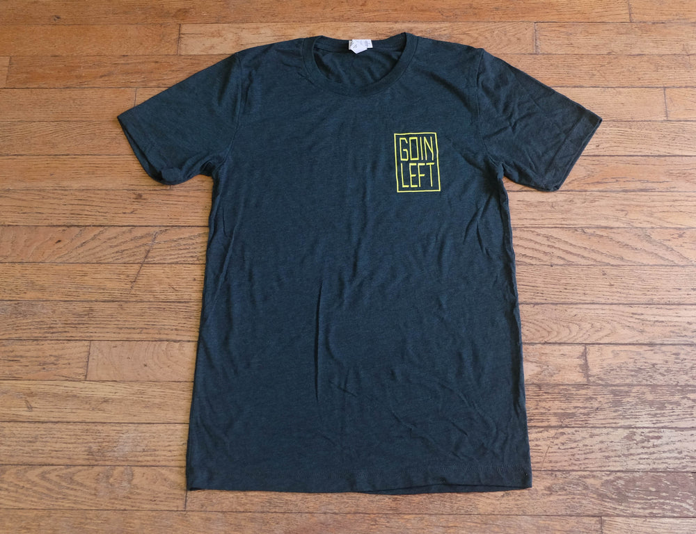 Goin Left Unisex Crew Neck Tee - OG/Egret
