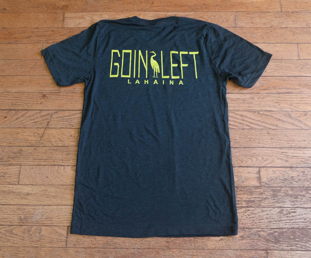 Goin Left Unisex Crew Neck Tee - OG/Egret