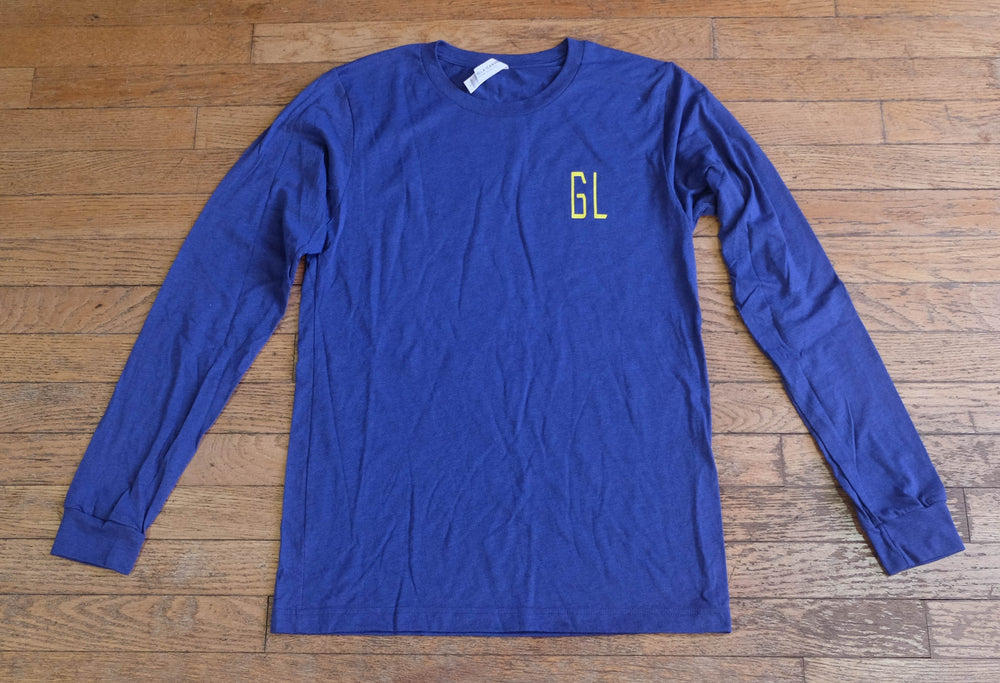 Goin Left Unisex LS Crew Neck Tee - GL/OG