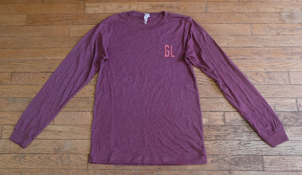 Goin Left Unisex LS Crew Neck Tee - GL/OG