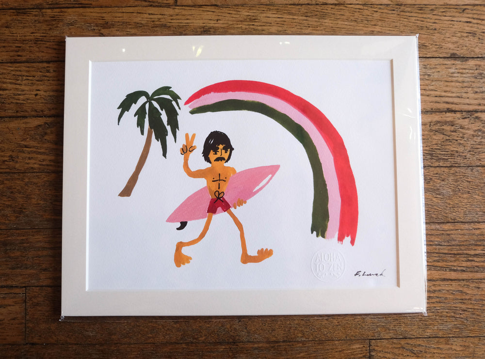 Aloha to Zen "Peace Out" Print