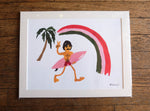 Aloha to Zen "Peace Out" Print