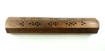 Wood Box Incense Burner - Peace