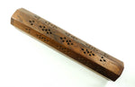 Wood Box Incense Burner - Peace
